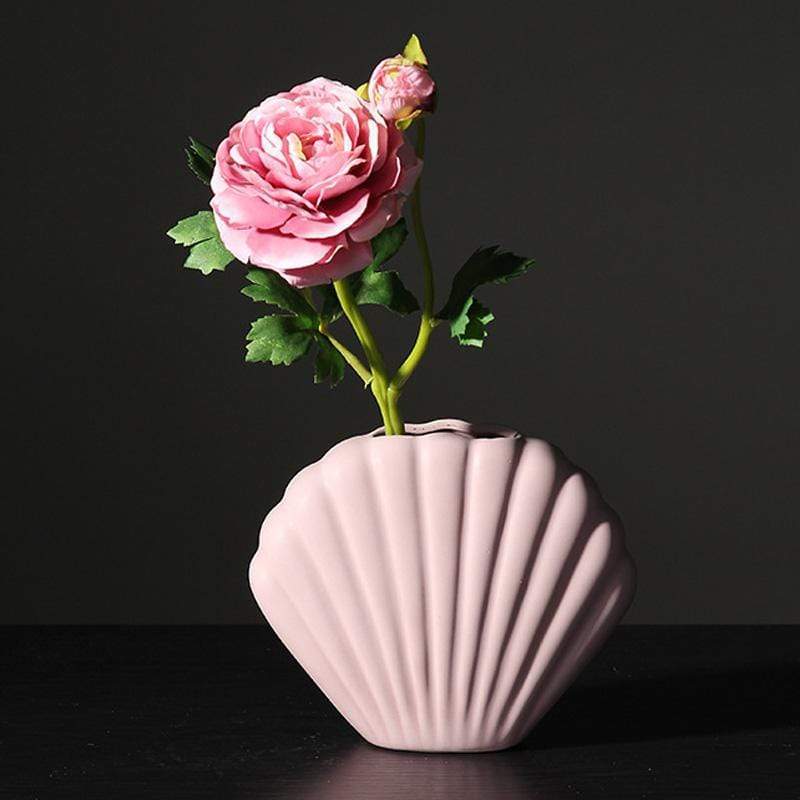 Shell Vase Blackbrdstore