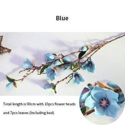 Silk Magnolia Branch  (90cm) Blackbrdstore