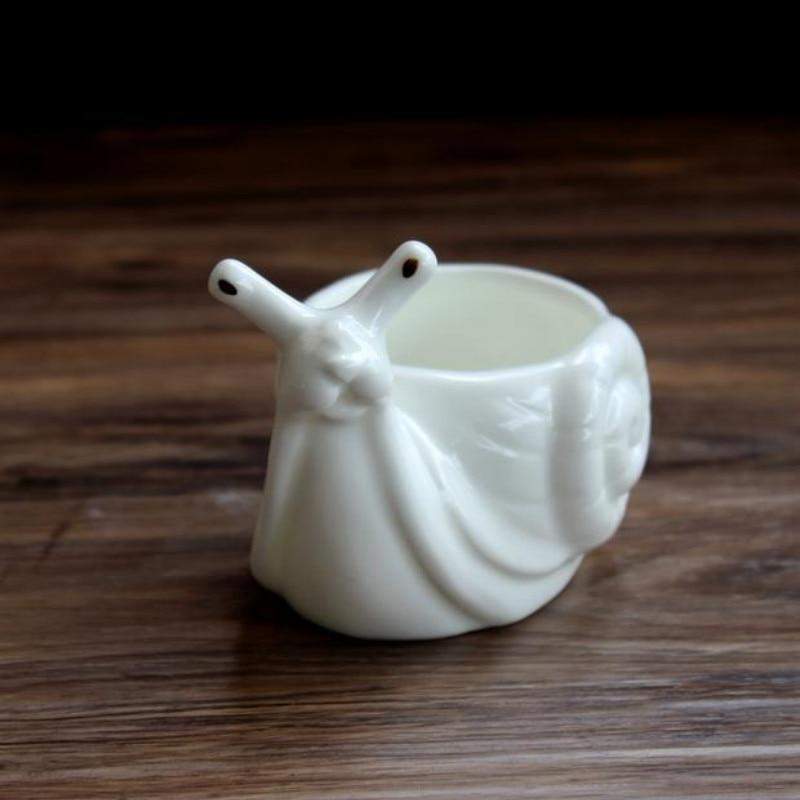 Snail Flower Pot Blackbrdstore