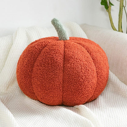 Soft Pumpkin Plush Pillow Blackbrdstore