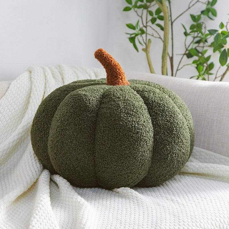 Soft Pumpkin Plush Pillow Blackbrdstore