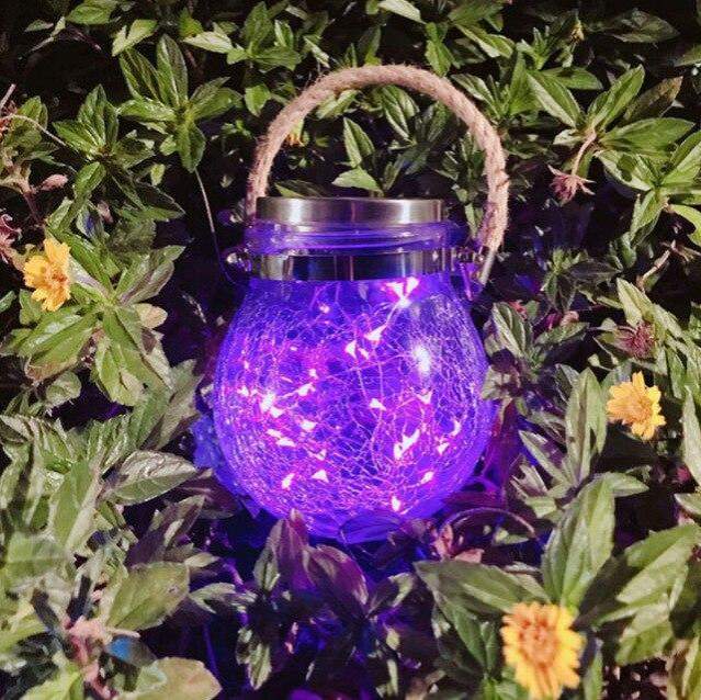 Solar Copper Wire Ball Glass Blackbrdstore
