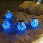 Solar Copper Wire Ball Glass Blackbrdstore