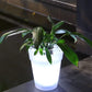 Solar Lamp Flowerpot Blackbrdstore