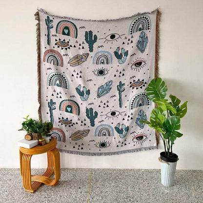 Soul Healing Process Throw Blanket Blackbrdstore