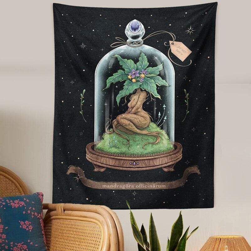 Spiritual Growth Tapestry Blackbrdstore