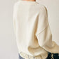 Starry Sky Embroidery Sweater Blackbrdstore