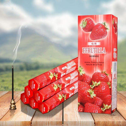 Strawberry Incense Sticks Blackbrdstore