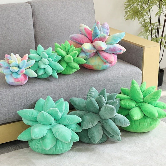 Succulent Pillows Blackbrdstore