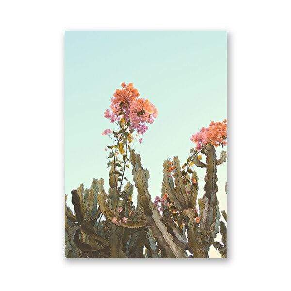 Succulent Plants Canvas Wall Art Blackbrdstore