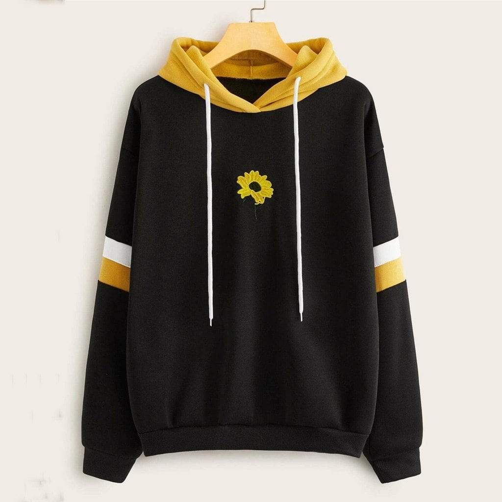 Sunflower Hoodie Blackbrdstore