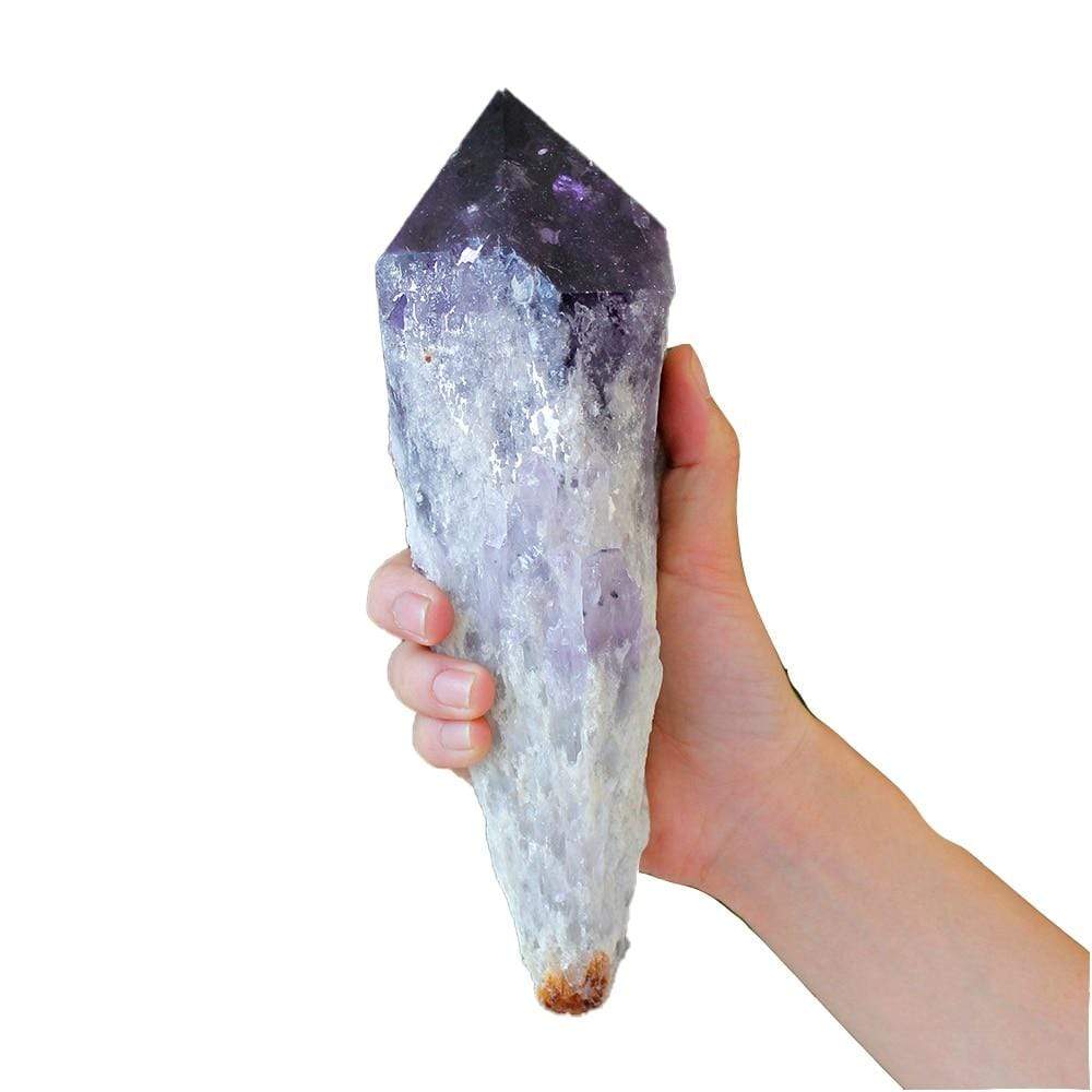 Super Size Natural Amethyst Quartz Crystal Blackbrdstore