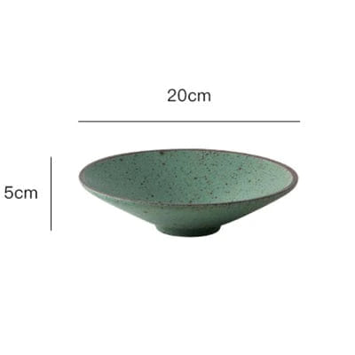 Talaitha Ceramic Plate Bowl Blackbrdstore