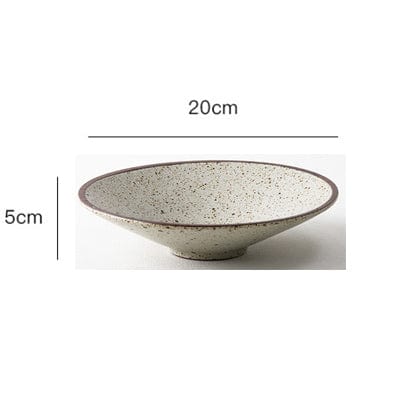 Talaitha Ceramic Plate Bowl Blackbrdstore