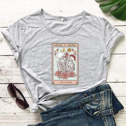 The Lovers Tarot Card Tee Blackbrdstore