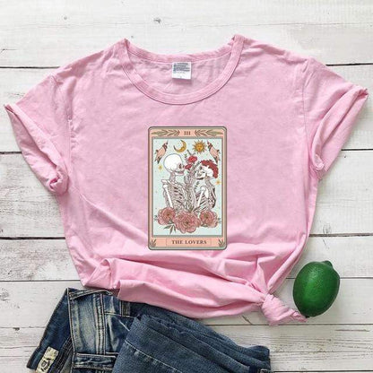 The Lovers Tarot Card Tee Blackbrdstore