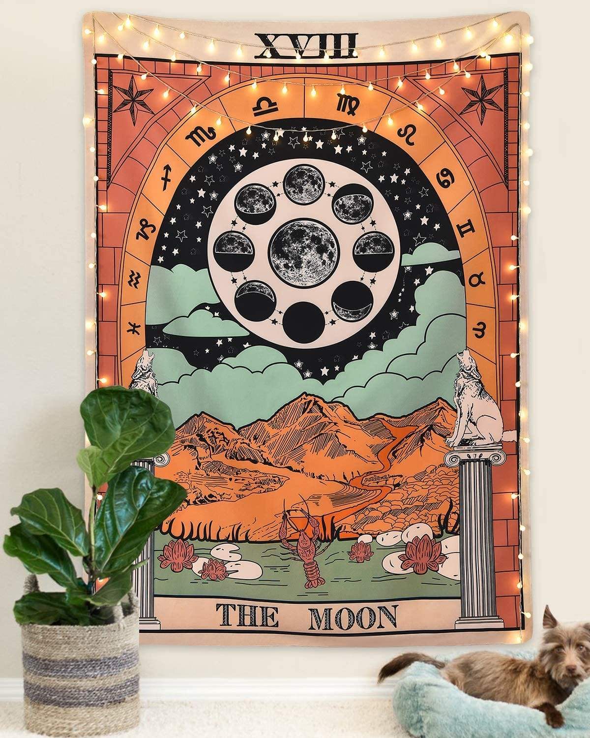 The Moon Tapestry Blackbrdstore