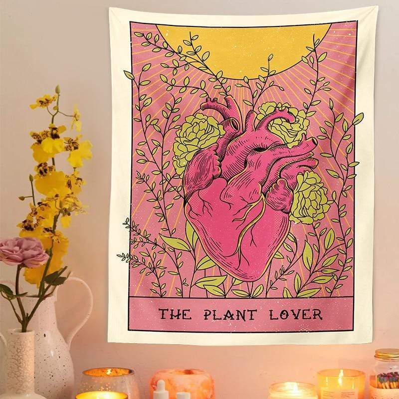 The Plant Lover Tapestry Blackbrdstore