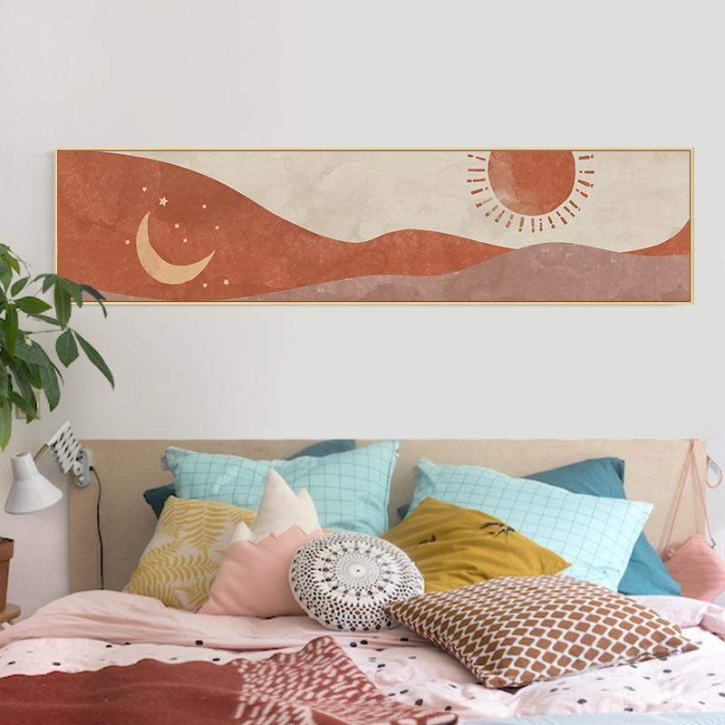 The Sun & The Moon Wall Art Blackbrdstore