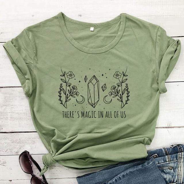 There's Magic In All Of Us Graphic Tee Blackbrdstore