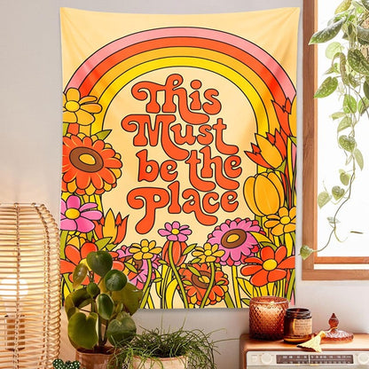 This Must Be The Place 70s tapestry Blackbrdstore