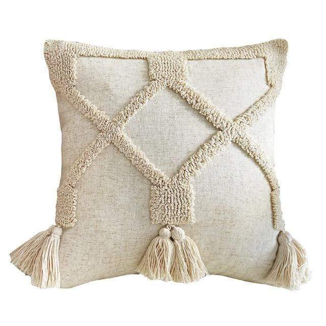 Tufted Boho Pillow Covers Blackbrdstore