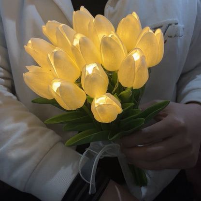 Tulips LED Night Light Banquet Blackbrdstore