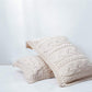 Twist Stripe Knitted Pillow Case Blackbrdstore