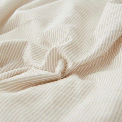 Ultrasoft Washed Cotton Duvet Cover with Buttons Blackbrdstore