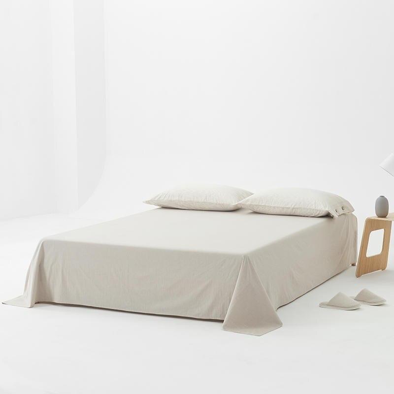 Ultrasoft Washed Cotton Duvet Cover with Buttons Blackbrdstore