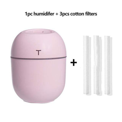 Ultrasonic Mini Air Humidifier Blackbrdstore