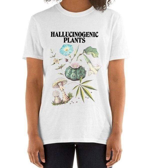 Unisex Hallucinogenic Plants T-Shirt Blackbrdstore