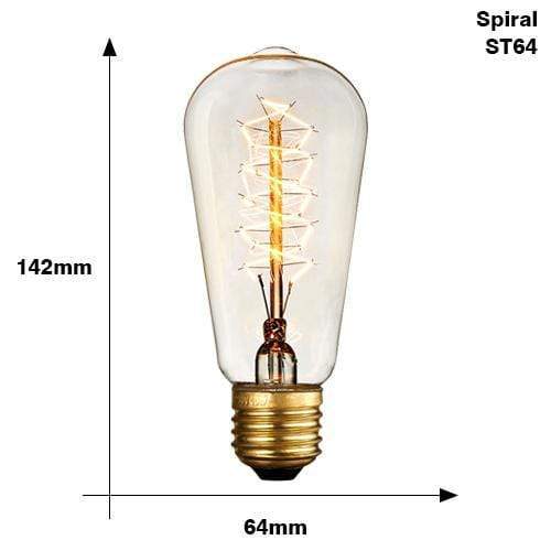Vintage Ampoule Edison Lamp Blackbrdstore