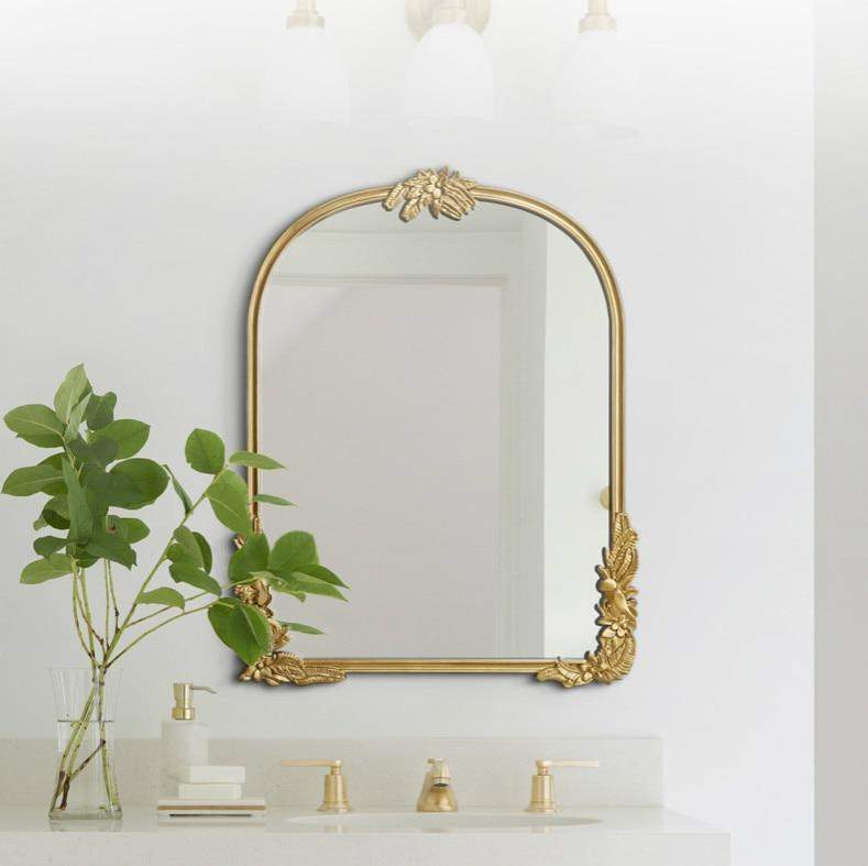 Vintage Carved Mirror Blackbrdstore