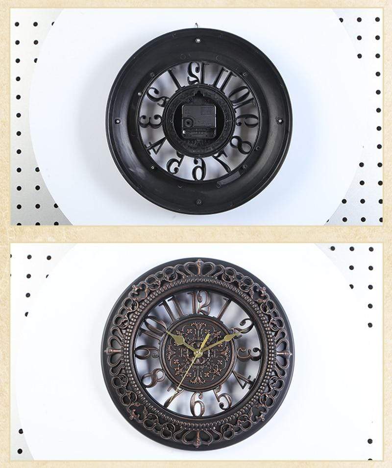 Vintage Wall Clock Blackbrdstore