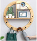 Wall Hanging Hook Storage Shelf Blackbrdstore