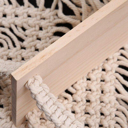 Wall Hanging Shelf Macrame Blackbrdstore