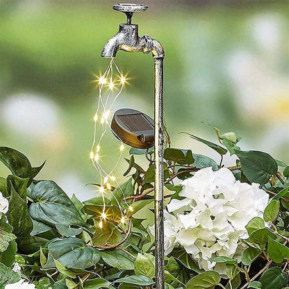 Water Faucet Solar Led Light Blackbrdstore