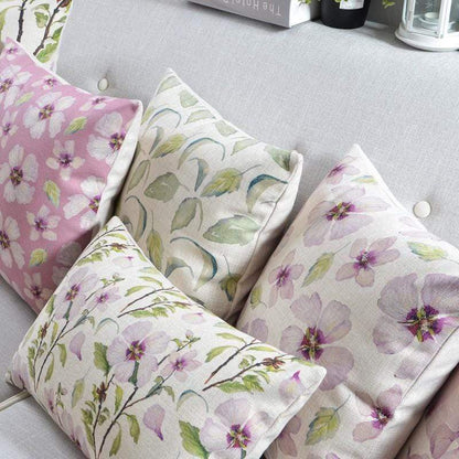 Watercolor Floral Petals Cushions Cover Blackbrdstore