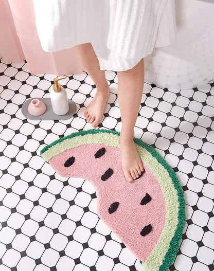 Watermelon Bathroom Rug Blackbrdstore