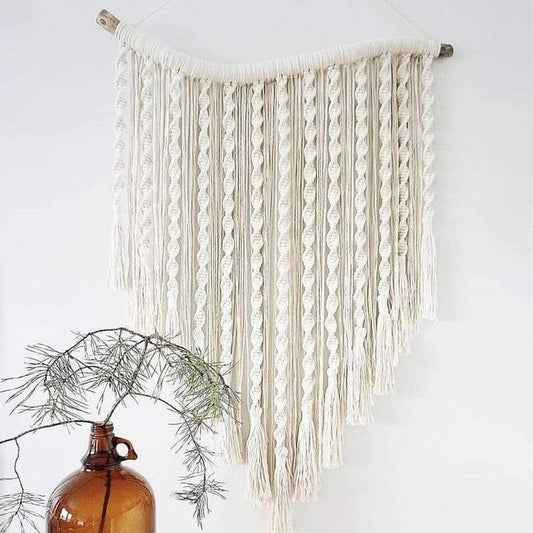 Waves Macrame Tapestry Blackbrdstore