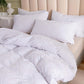 Wavy White Bedding Set Blackbrdstore