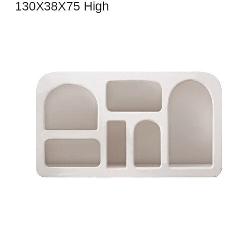 White Display Bookcase Blackbrdstore