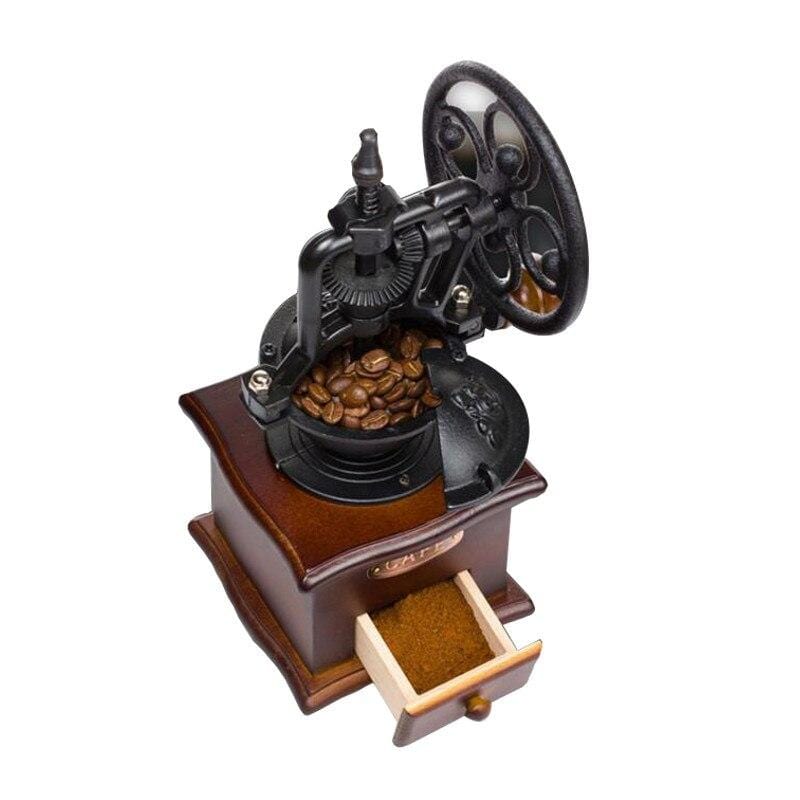 Wooden Manual Coffee Grinder Blackbrdstore