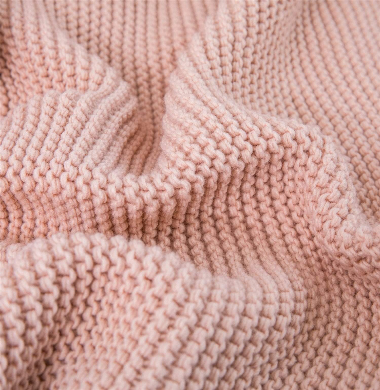 Yarn Knitted Throw Blanket Blackbrdstore