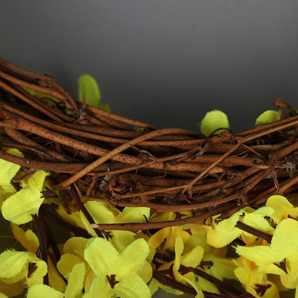 Yellow Leaves Wreath Blackbrdstore