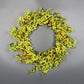 Yellow Leaves Wreath Blackbrdstore