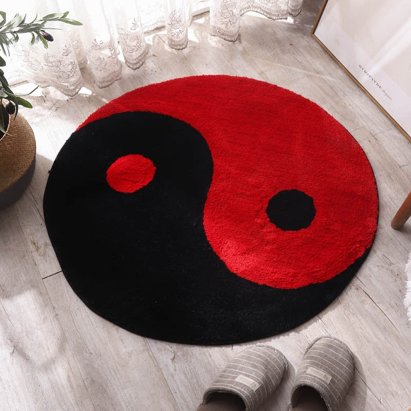Yin & Yang Carpet Blackbrdstore