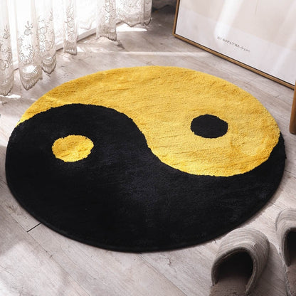Yin & Yang Carpet Blackbrdstore