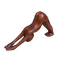 Yoga Pose Wood Figuirine Blackbrdstore